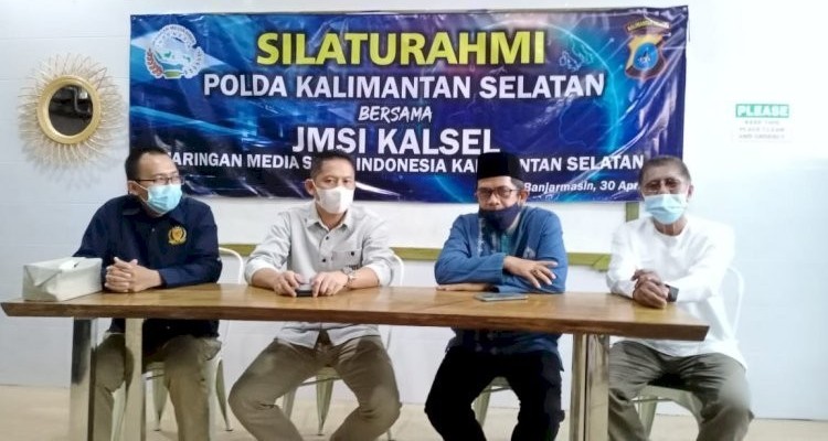 Dit Intelkam Polda Kalsel Gelar Silaturahmi Bersama Anggota JMSI Kalsel