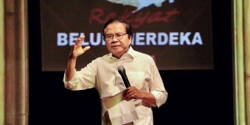 Mendiang Rizal Ramli Oposisi Sebagai Kontrol Kekuasaan Demokratis