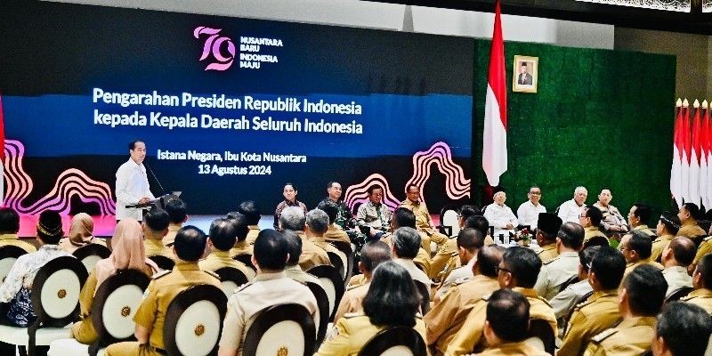 Kepala Daerah Seluruh Indonesia Dapat Arahan Presiďen Jokowi di IKN